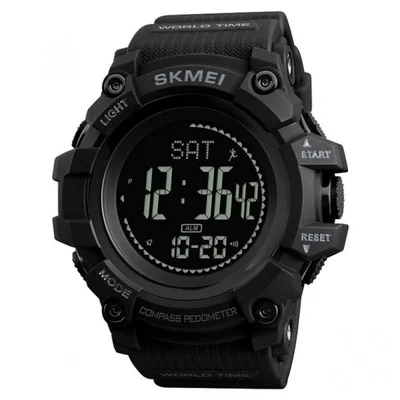 Часы Skmei с компасом 1356 Compass Черные, SKMEI