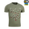 M-Tac футболка Тризуб калина camo Light Olive