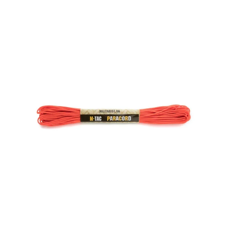 M-Tac паракорд Minicord Safety Orange 15м