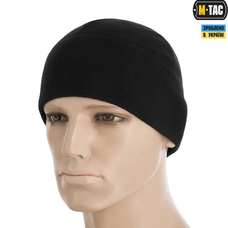 M-Tac шапка Watch Cap Elite фліс Windblock 295 Black