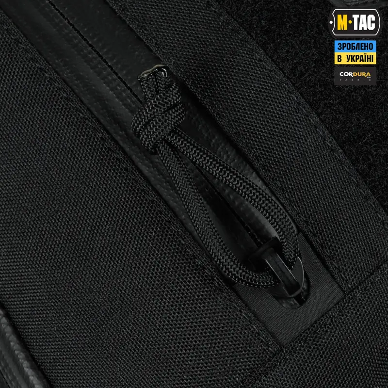 M-Tac сумка Sphaera Hardsling Bag Large з липучкою Elite Black M-Tac сумка Sphaera Hardsling Bag Large з липучкою Elite Black