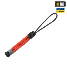 M-Tac темляк Fish&Cylindre Steel Black&Red