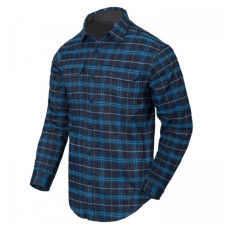 Сорочка GREYMEN з д. Рукавами, Blue Stonework Plaid (PA), Helikon-Tex