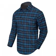 Сорочка GREYMEN з д. Рукавами, Blue Stonework Plaid (PA), Helikon-Tex