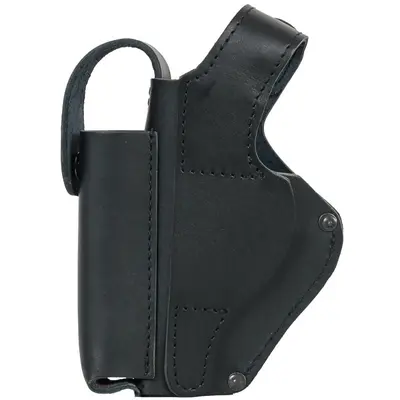 Кожаная кобура для Fort с креплением на ремень (Правый) Black, Vik-Tailor