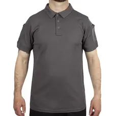 Футболка Поло тактическая TACTICAL QUICK DRY POLOSHIRT (Urban grey), Mil-tec, Sturm Mil-Tec®