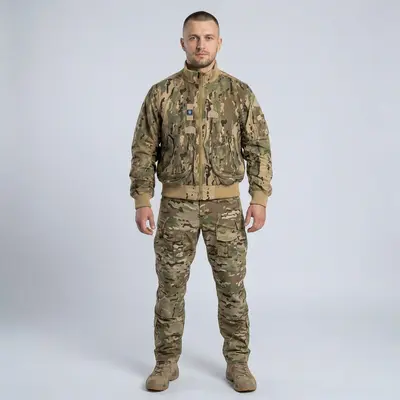Куртка-бомбер Vik-Tailor летная, MultiCam