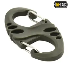 M-Tac карабин S-Hook пластиковый Olive