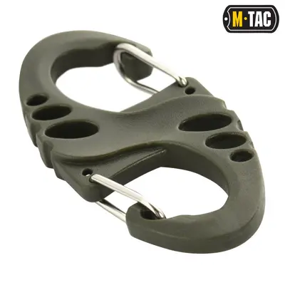 M-Tac карабин S-Hook пластиковый Olive