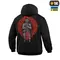 M-Tac кофта Hoodie Один в полі воїн Hard Black