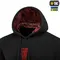 M-Tac кофта Hoodie Один в полі воїн Hard Black