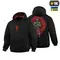 M-Tac кофта Hoodie Один в полі воїн Hard Black