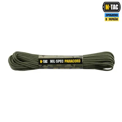 M-Tac паракорд 550 mil-spec Ranger Green 15м