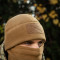 M-Tac шапка Watch Cap Elite фліс (320г/м2) з липучкою Coyote Brown