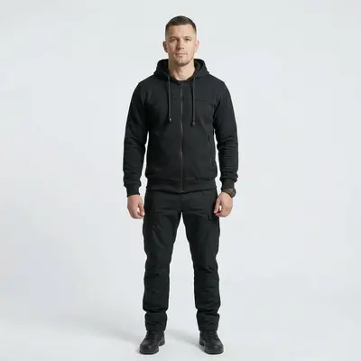Флисовая кофта Vik-Tailor Alfa Jacquard , Черный