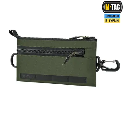 M-Tac кошелек с горизонтальный с карабином X-PAC Elite Ranger Green