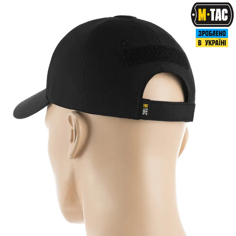 M-Tac бейсболка Elite тактична NYCO Extreme Black M-Tac бейсболка Elite тактична NYCO Extreme Black