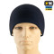 M-Tac шапка Watch Cap Elite фліс (320г/м2) з липучкою Dark Navy Blue