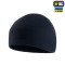 M-Tac шапка Watch Cap Elite фліс (320г/м2) з липучкою Dark Navy Blue