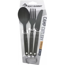 Набор столовых приборов Camp Cutlery Set Charcoal от Sea to Summit (STS ACUTLCH)