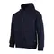 Кофта флисовая Vik-tailor с капюшоном - navy blue, Vik-Tailor