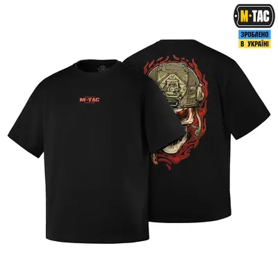 M-Tac футболка Worn to the bone Oversize Black
