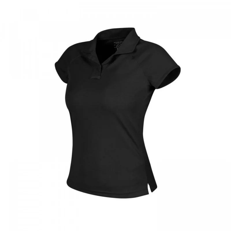 Футболка жіноча Polo URBAN TACTICAL - TopCool Lite, Black, Helikon-Tex