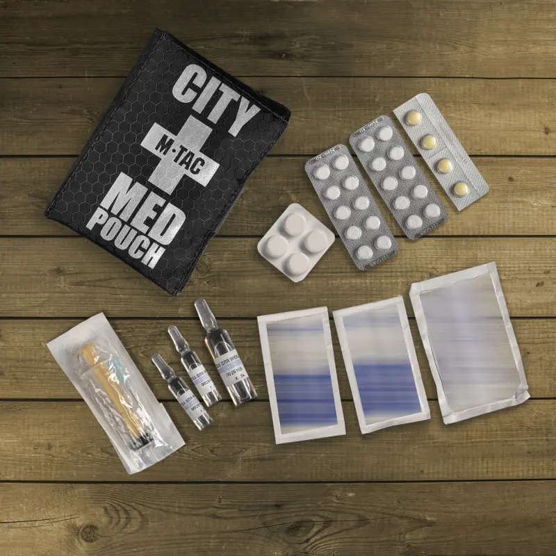 M-Tac підсумок City Med Pouch Hex Black M-Tac підсумок City Med Pouch Hex Black