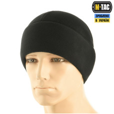 M-Tac шапка Watch Cap Premium флис (250г/м2) with Slimtex Black