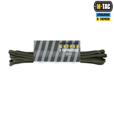 M-Tac шнурки паракорд Ranger Green тип.2