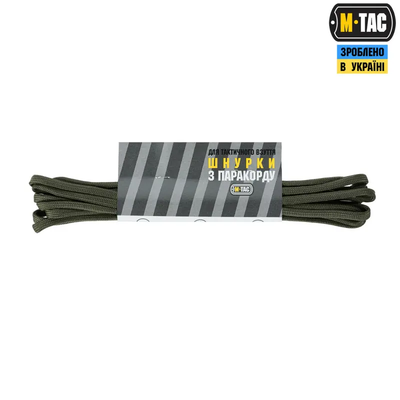 M-Tac шнурки паракорд Ranger Green тип.2 M-Tac шнурки паракорд Ranger Green тип.2