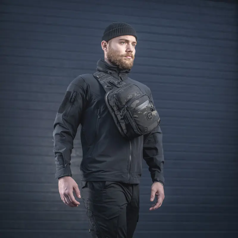 M-Tac сумка Cross Bag Slim Elite Hex Multicam Black/Black M-Tac сумка Cross Bag Slim Elite Hex Multicam Black/Black
