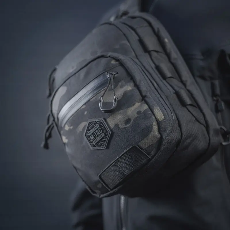 M-Tac сумка Cross Bag Slim Elite Hex Multicam Black/Black M-Tac сумка Cross Bag Slim Elite Hex Multicam Black/Black