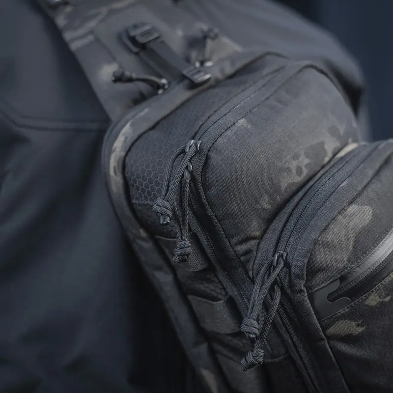 M-Tac сумка Cross Bag Slim Elite Hex Multicam Black/Black M-Tac сумка Cross Bag Slim Elite Hex Multicam Black/Black