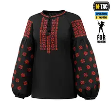 M-Tac вышиванка женская 100% лён черная