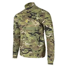 Гольф хлопковый с трезубцем с высоким горлом Мультикам, Multicam, Vik-Tailor