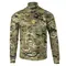 Гольф хлопковый с трезубцем с высоким горлом Мультикам, Multicam, Vik-Tailor