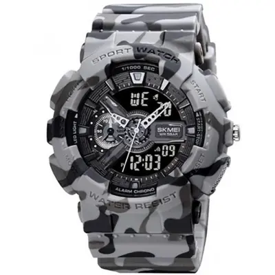 Часы Skmei 1688 Gray-Black Military, SKMEI