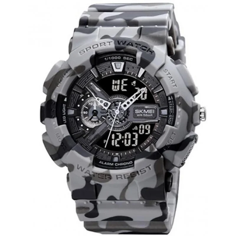 Часы Skmei 1688 Gray-Black Military, SKMEI