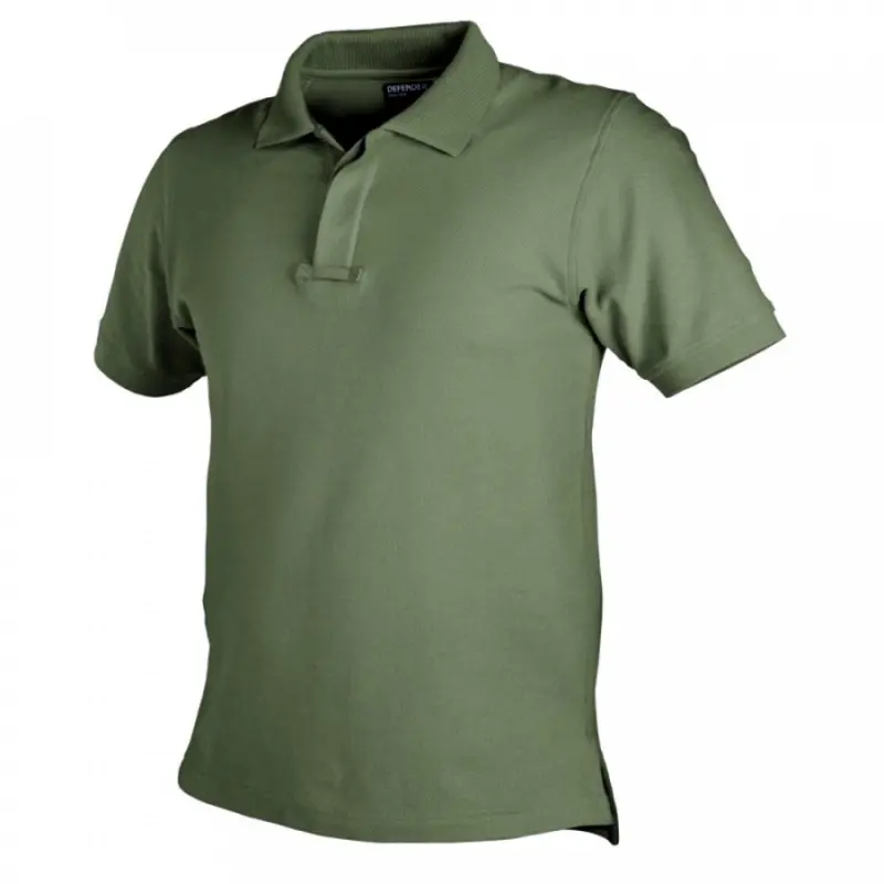 Футболка DEFENDER Polo, Black, Helikon-Tex Футболка DEFENDER Polo, Black, Helikon-Tex
