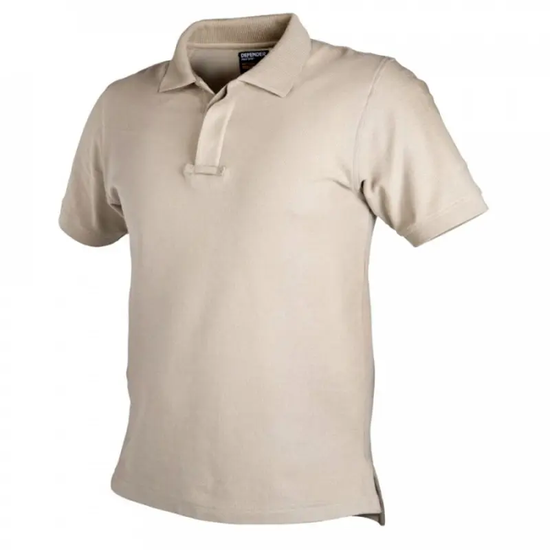 Футболка DEFENDER Polo, Black, Helikon-Tex Футболка DEFENDER Polo, Black, Helikon-Tex