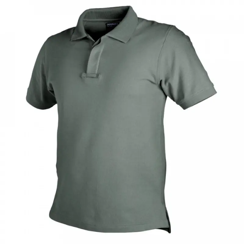 Футболка DEFENDER Polo, Black, Helikon-Tex Футболка DEFENDER Polo, Black, Helikon-Tex