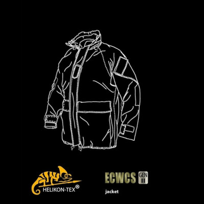 Куртка ECWCS Gen.II - H₂O Proof, US Woodland, Helikon-Tex