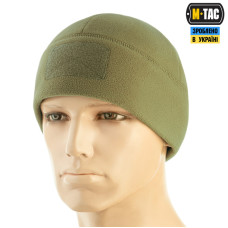 M-Tac шапка Watch Cap Elite фліс (320г/м2) з липучкою Tan