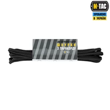 M-Tac шнурки паракорд black тип.2
