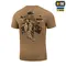 M-Tac футболка бойового медика 3 ОШБр Coyote Brown