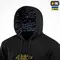 M-Tac кофта Hoodie 1223 Embroidery Cotton Hard Black