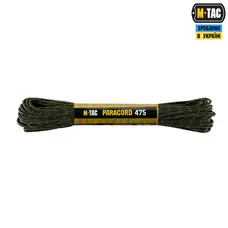 M-Tac паракорд 475 15m OD Green Reflective