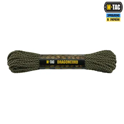 M-Tac паракорд Dragon Cord 15m Ranger Green/Tan