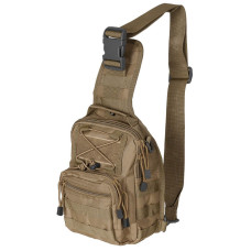 Рюкзак однолямочний MOLLE 7л Dark Coyote